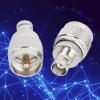 BNC UHF RF Coaxial Coax Adapter, BNC Female to UHF Male Connector Adapter, 2Pcs view 2