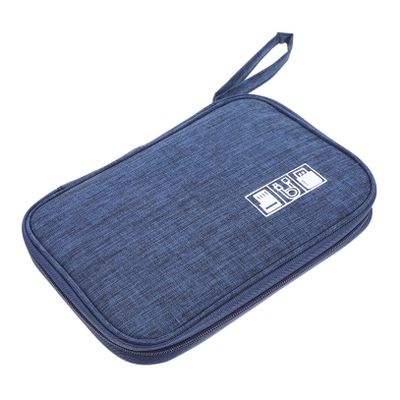 KALLORY Electronics Accessories Organizer Bag for Travel Portable Charger and Cable Organizer Pouch Tech Bag for Cords and Headphones Lightweight and Compact Design