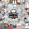 50PCS Chef Stickers for Kitchenware Water Bottles Luggage Laptops Guitar Scrapbook Skateboard Computer Mobile Phone,Funny Cookware Waterproof Decals for Culinary Enthusiasts Teens Adults Girls view 2