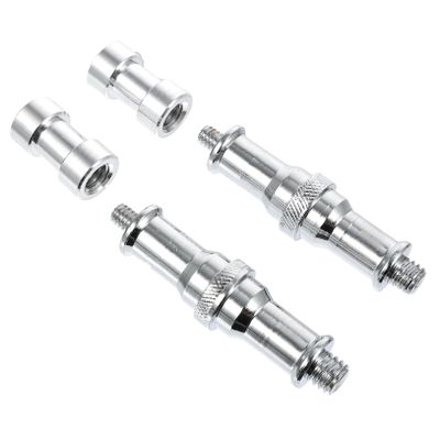 DIYEAH 2Sets Cold Shoe Adapter Quick Release Screw Nut for Tripod Flash Light Stand to Screw Adapter Durable Easy Hand Tightening Total