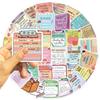100PCS Mental Health Awareness Motivational Stickers,Inspirational Affirmation Waterproof Aesthetic Decals Decoration Laptop Water Bottle Motorcycle Skateboard Journal Phone for Adults Teens Students view 2