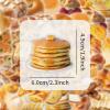 50PCS Cute Bread Stickers for Teens Kids Adults,Delicious Cartoon Food Aesthetic Waterproof Decals for Scrapbook Water Bottle Laptop Computer Journal Phone Skateboard Luggage Notebook Refrigerator view 2