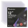 Gatefold Outer Vinyl Sleeves, 12 Inch LP Record Sleeves for 3 Mil Thick Clear Plastic Foldable Album Cover Protector, 15pcs view 1