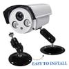 KONTONTY 4 Mount Camera Shelf for Home Security Adjustable Plastic Camera Holder in Black for Indoor Use view 3