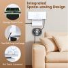 UBeesize Starlink Mount, Standard Gen 3 Router Wall Mount with Cable Caddy, All in One Wall Holder for Starlink Standard V3 Mesh Router and Power Supply view 4