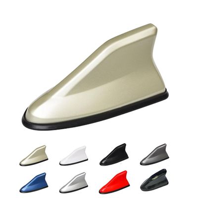 Car Shark Fin Antenna Cover for BMW X5 X6 F15 F16 E70 E71 E72 2008-2020 Car Roof Aerial Base AM/FM Radio Replacement Signal Waterproof Car Accessories Gold Style