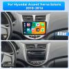 [32EQ & DSP] 4+64G Android 15 Radio for Hyundai Accent Verna Solaris 2010-2016, Roinvou 9 inch 1280 * 720 Touch Screen for Accent with Wireless Carplay Android Auto, 5G WiFi, GPS, Bluetooth 5.0 view 2
