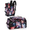Adornori July 4th Indepenence Day Travel Backpack Carry On Flight Approved for Men Women, Lightweight Large Luggage Weekender Casual Daypack Backpacks for Traveling Airplane view 2