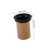 DIYEAH Speaker Vent Tube Speaker Box Port Tube for Cabinet HiFi Audio Car Subwoofer Vent Craftsmanship Low Distortion Experience view 2