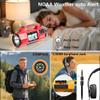 NOAA Emergency Weather Radio AM/FM/SW Solar Hand Crank view 2