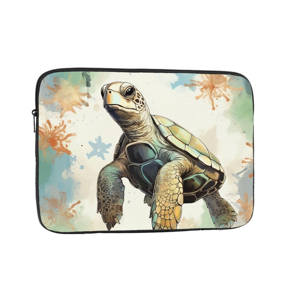 12 Inch Laptop Sleeve Bag Waterproof Shockproof Laptop Case Bag Turtle Write Computer Skin Bags Lightweight Tablet Carrying Case