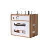 Cable Organizer Box Router Storage Box Shelf Wireless WiFi Light cat Wire Finishing TV Set-top Box Placement Shelf Cable Management Box (3) view 1