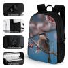 KLWQR A Little Bird Travel Backpack Lightweight Large Capacity Laptop Backpack Casual Daypack for Men Women view 3