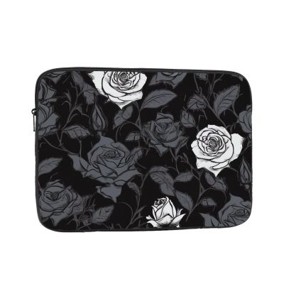 10 Inch Laptop Sleeve Bag Waterproof Shockproof Laptop Case Bag Rose Gothic Computer Skin Bags Lightweight Tablet Carrying Case