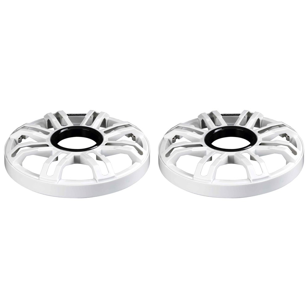 KICKER (2 51MWG12W - MWE 12-Inch Premium Marine Subwoofer Grille, White