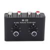 Volume Control Box,Lossless Sound Quality Sound Selector,Stepless Volume Control Line Box,for Sources and Powered Speakers view 1