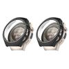 2 Pack Bling Cases for Huawei Watch 5 46mm Cover Hard PC Crystal Diamonds Rhinestone Protective Bumper Shell Smartwatch, without Screen Protector (Black/Black) view 1