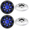 Kicker (2) 51MWF124 - MWF 12-Inch Premium Marine Subwoofer (Free-air) 4-ohm and 51MWG12W White Grill Bundle view 1