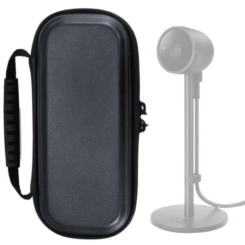 XYYORITRIX Carrying Case Compatible with Switch 2 CameraPortable Suitcase EVA Hard Protective Bag Shockproof Impact ResistantSurface PU Leather Waterproof and Dustproof