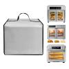 Air Fryer Dust Cover Heat-Resistant Water-proof Nylon Case for Emeril Toaster Oven Stainless Steel / for Midea Flexify French Door Air Fryer Countertop Toaster Oven,26QT (Silver) view 1