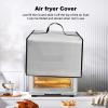 Air Fryer Dust Cover Heat-Resistant Water-proof Nylon Case for Emeril Toaster Oven Stainless Steel / for Midea Flexify French Door Air Fryer Countertop Toaster Oven,26QT (Silver) view 2