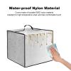 Air Fryer Dust Cover Heat-Resistant Water-proof Nylon Case for Emeril Toaster Oven Stainless Steel / for Midea Flexify French Door Air Fryer Countertop Toaster Oven,26QT (Silver) view 4