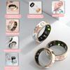 Cloisonn Smart Ring for Women Men,Unique Health Monitoring,Fitness Tracker with Heart Rate,Blood Oxygen,Stress Monitor,Sleep,Compatible with Android and iOS,IP68 Waterproof,No Subscription (11#) view 2