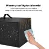 Air Fryer Dust Cover Heat-Resistant Water-proof Nylon Case for Emeril Toaster Oven Stainless Steel / for Midea Flexify French Door Air Fryer Countertop Toaster Oven,26QT (Black) view 3