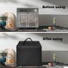 Air Fryer Dust Cover Heat-Resistant Water-proof Nylon Case for Emeril Toaster Oven Stainless Steel / for Midea Flexify French Door Air Fryer Countertop Toaster Oven,26QT (Black) view 4