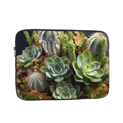 10 Inch Laptop Sleeve Bag Waterproof Shockproof Laptop Case Bag Cactus Multiflesh Computer Skin Bags Lightweight Tablet Carrying Case