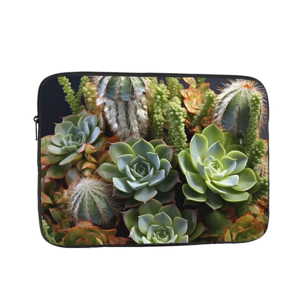 10 Inch Laptop Sleeve Bag Waterproof Shockproof Laptop Case Bag Cactus Multiflesh Computer Skin Bags Lightweight Tablet Carrying Case
