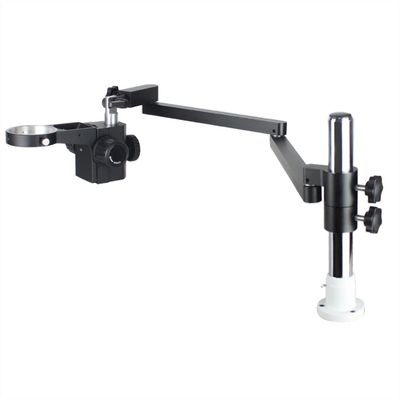 Microscope Kit Rotatable Universal Articulating Arm Stand for Binocular Trinocular Stereo Zoom Microscope Focus Microscopio Microscope Lens Adapters(B)