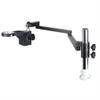 Microscope Kit Rotatable Universal Articulating Arm Stand for Binocular Trinocular Stereo Zoom Microscope Focus Microscopio Microscope Lens Adapters(B) view 1