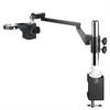 Microscope Kit Rotatable Universal Articulating Arm Stand for Binocular Trinocular Stereo Zoom Microscope Focus Microscopio Microscope Lens Adapters(B) view 2