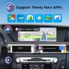 12.3" Octa Core 8G+64G Car CarPlay Android Auto Navigation Android Stereo GPS Radio Display IPS Touchscreen Headunit Tablet Media Player for Lexus GS 2014-2017 view 4