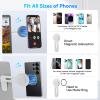 aceyoon Laptop Phone Mount Fast Wireless Charger Magnetic Phone Holder for Laptop 180Adjustable Phone Stand for iPhone 16/15/14/13/12 MagSafe view 3
