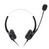 FUZHUI 330 Rotatable Earmuffs USB Call Center Headset with Microphone, Noise Cancelling Dual Speaker, Silenced Function, 2.5m Cable for Clear Communication view 3