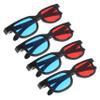 OSALADI 4pcs Glasses for Movies and Viewing Eyewear Compatible with Tv Smartphones Computers Projectors Durable Flexible Frame for Enhanced view 1