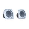 Advanblack 2024 Road Glide Lower Fairing Speaker Pods Color-Matched 6.5" Speaker Pods Fit for 2023.5-2025 Harley Touring FLTRX RG/SG FLHX (Atlas Silver Metallic) view 2
