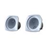 Advanblack 2024 Road Glide Lower Fairing Speaker Pods Color-Matched 6.5" Speaker Pods Fit for 2023.5-2025 Harley Touring FLTRX RG/SG FLHX (Atlas Silver Metallic) view 3