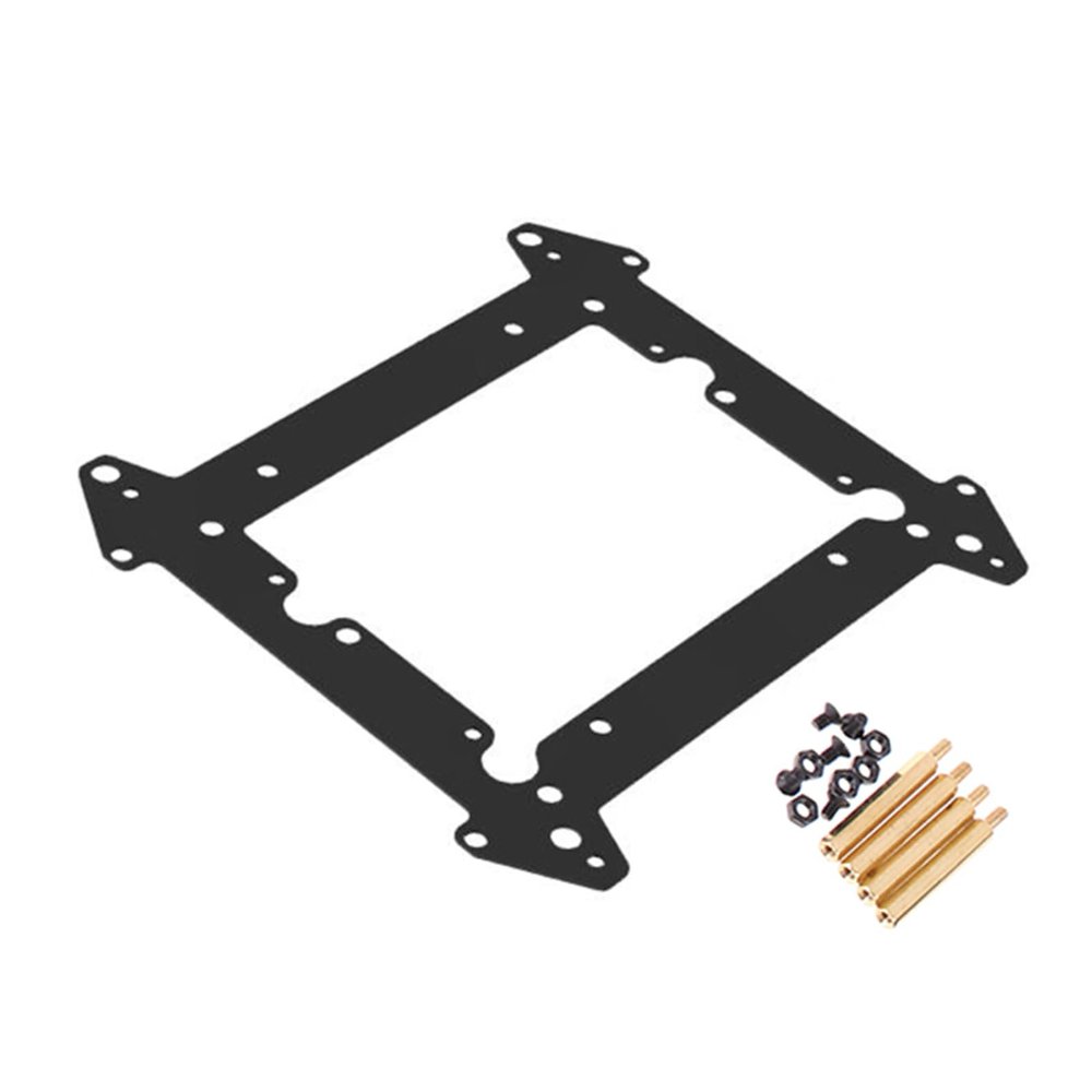 3.5 Inch SSD Tray Case Adapter Hard Disk Drive Bays Holder Cooling Fan Mounting Bracket for PC