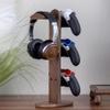 BJOHVPPS Headphone Stand, Universal Headset Holder Hanger Mount Aluminum with Protective Silicone Pad, Gaming Headset Accessories(Black) view 4
