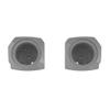 Advanblack 2024 Road Glide Lower Fairing Speaker Pods Color-Matched 6.5" Speaker Pods Fit for 2023.5-2025 Harley Touring FLTRX RG/SG FLHX (Billiard Gray) view 1