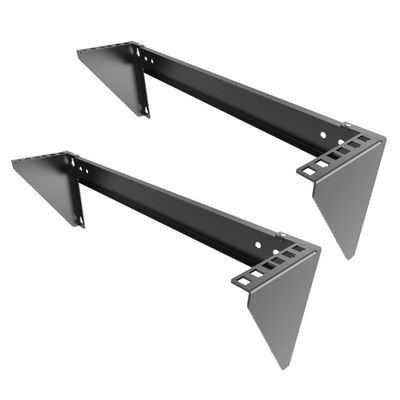 JINGCHENGMEI 2 Pack of 19 Inch 2U Heavy Duty Vertical Wall Mountable Rack and 125 lb Wall Mountable Server Rack (2)