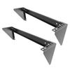JINGCHENGMEI 2 Pack of 19 Inch 2U Heavy Duty Vertical Wall Mountable Rack and 125 lb Wall Mountable Server Rack (2) view 1
