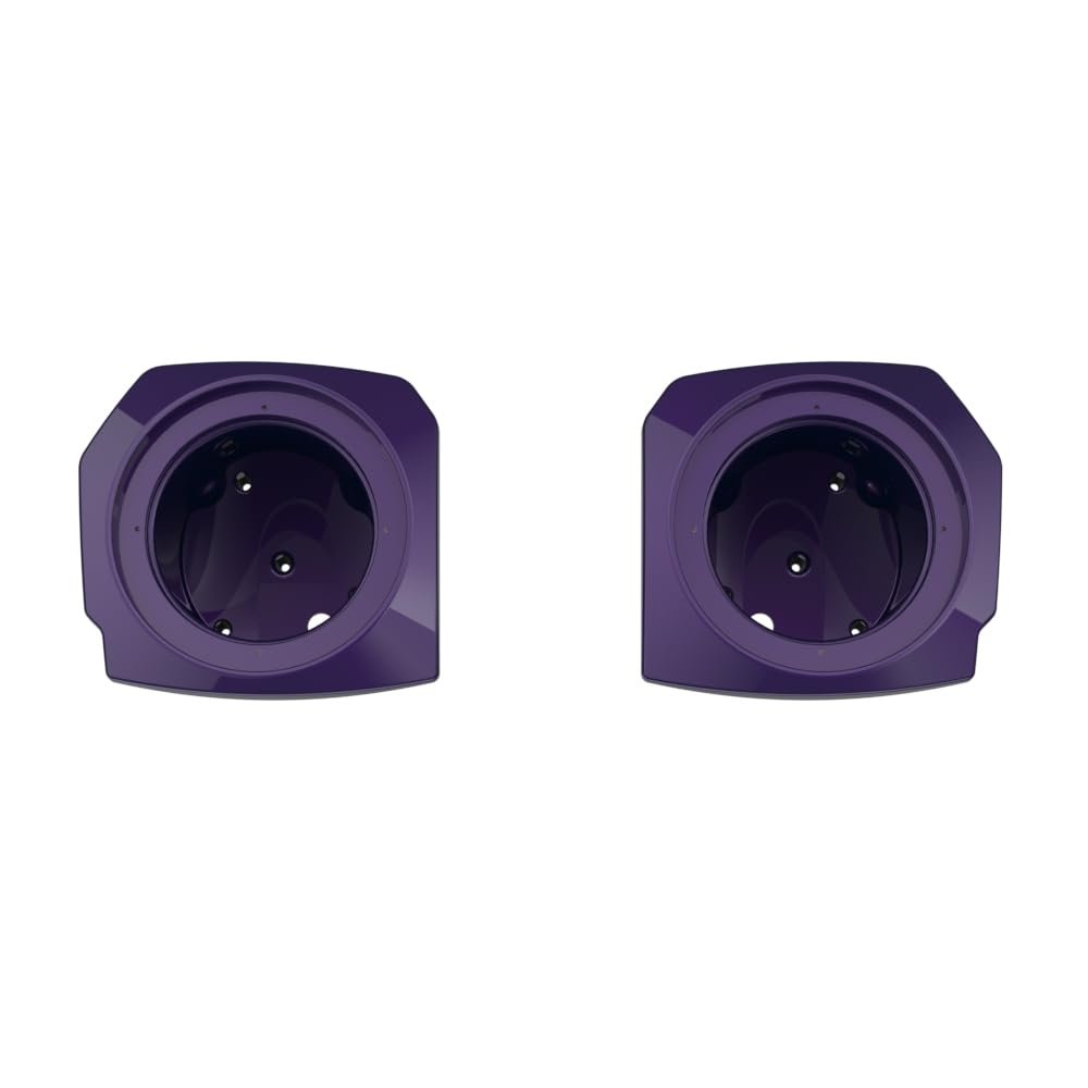 Advanblack 2024 Road Glide Lower Fairing Speaker Pods Color-Matched 6.5" Speaker Pods Fit for 2023.5-2025 Harley Touring FLTRX RG/SG FLHX (Mystic Shift)
