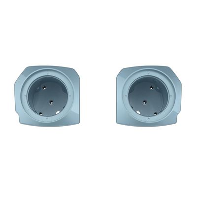 Advanblack 2024 Road Glide Lower Fairing Speaker Pods Color-Matched 6.5" Speaker Pods Fit for 2023.5-2025 Harley Touring FLTRX RG/SG FLHX (Sharkskin Blue)
