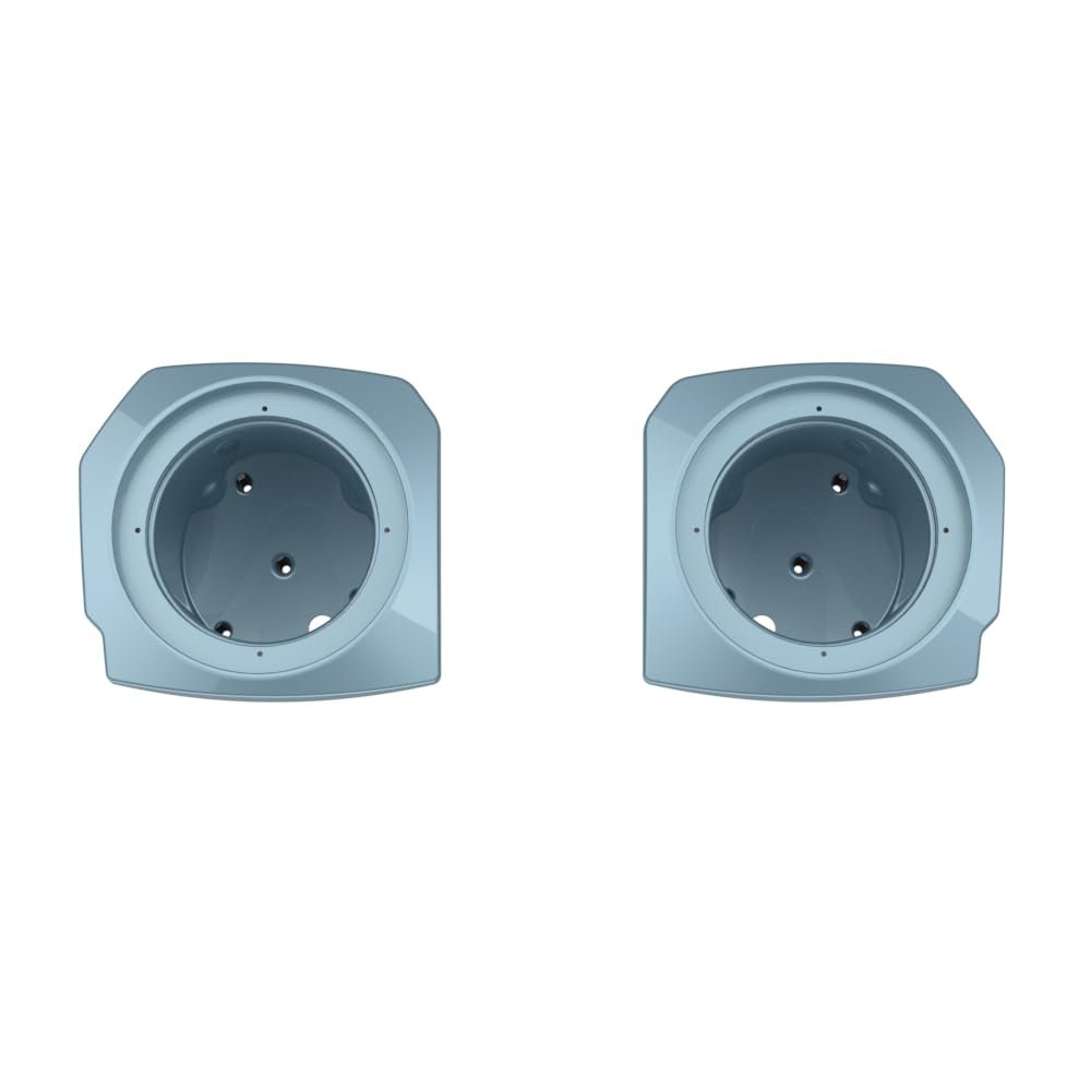 Advanblack 2024 Road Glide Lower Fairing Speaker Pods Color-Matched 6.5" Speaker Pods Fit for 2023.5-2025 Harley Touring FLTRX RG/SG FLHX (Sharkskin Blue)