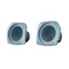Advanblack 2024 Road Glide Lower Fairing Speaker Pods Color-Matched 6.5" Speaker Pods Fit for 2023.5-2025 Harley Touring FLTRX RG/SG FLHX (Sharkskin Blue) view 2