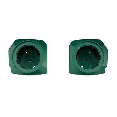 Advanblack 2024 Road Glide Lower Fairing Speaker Pods Color-Matched 6.5" Speaker Pods Fit for 2023.5-2025 Harley Touring FLTRX RG/SG FLHX (Alpine Green)